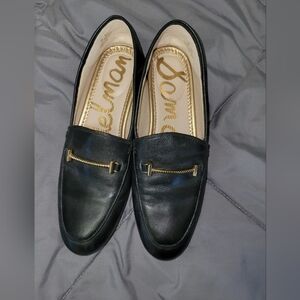 Sam Edelman LIOR Black Leatger Loafers 5
